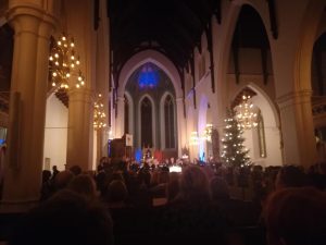 جشن لوسیا در کلیسای کاتولیک گوتنبرگ -۲۰۱۸